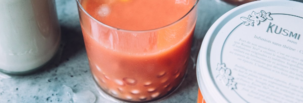 Jak si připravit vlastní Kusmi bubble tea