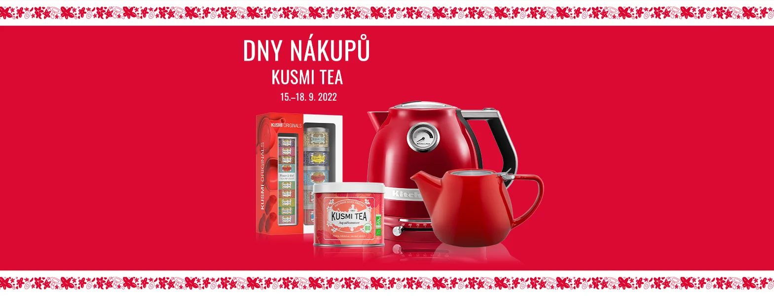 Dny nákupů Kusmi Tea 2022!