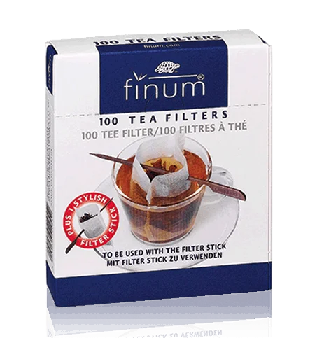 Čajové filtry Finum, 100 ks