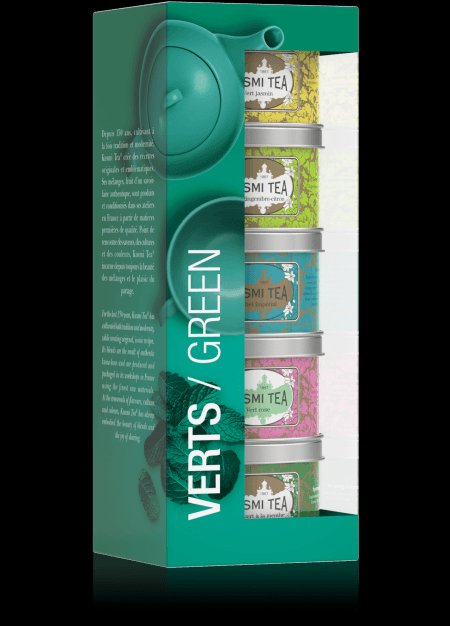 Green Teas dárkový set, 5 x 25 g
