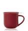 Porcelánový hrnek na čaj Minima Eva s nerezovým filtrem, 0,38 l, červený