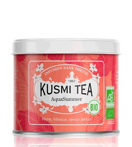 Kusmi Tea Organic AquaSummer sypaný čaj v plechovce 20g
