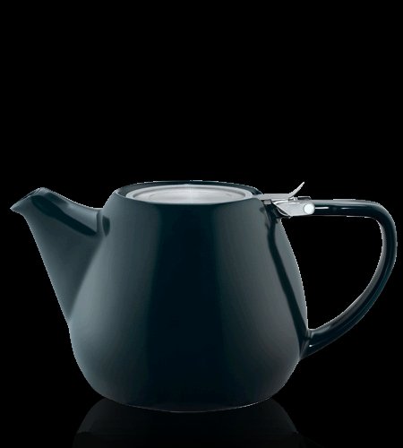 Keramická čajová konvice T.Totem s filtrem, 1,1 l, šedá