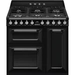 Smeg Varné centrum TR93, 90 x 60 cm, plynová varná deska, 3 trouby, objem 61/62 l