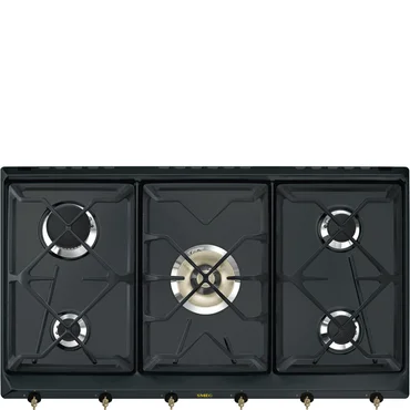 Smeg Plynová varná deska s 5 varnými zónami, 90 cm, SRV896