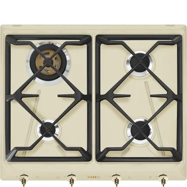Smeg Plynová varná deska se 4 varnými zónami, 60 cm, SRV864
