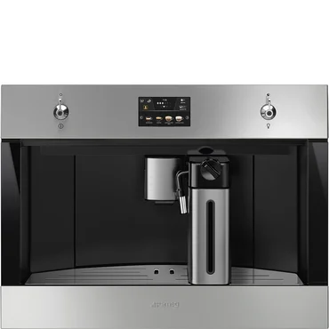 Smeg Automatický kávovar CMS4303X, 45 cm, 13 druhů horkých nápojů, nerezová