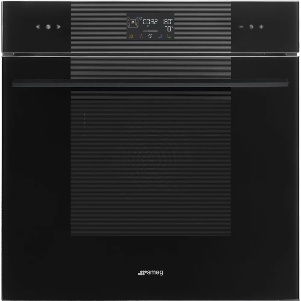 Vestavná kombinovaná trouba řady Linea, 60 cm, objem 67 l, SO6102S3PB3, černá