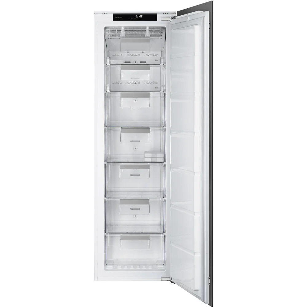 Vestavná mraznička S8F174DNE, 1-dvéřová, výška 178 cm, kapacita 204 l, bílá