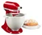 Výhodný set kuchyňský robot královská červená + keramická mísa s víkem na pečení 