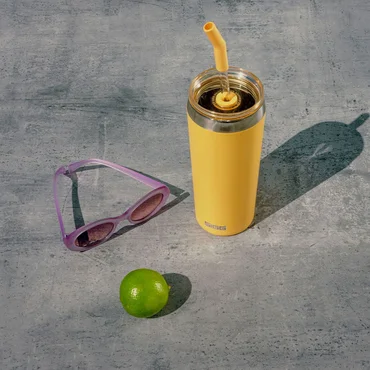 Sigg Nerezový termohrnek Helia Muted Peach, 0,6 l