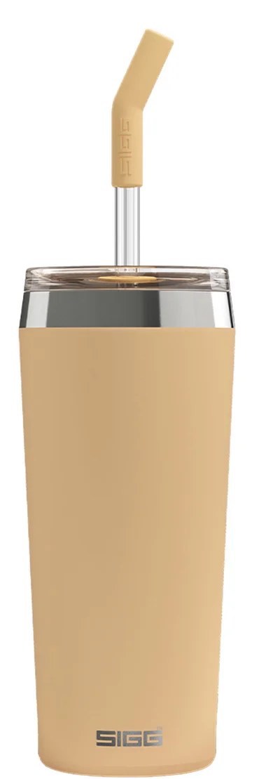 Sigg Nerezový termohrnek Helia Muted Peach, 0,6 l