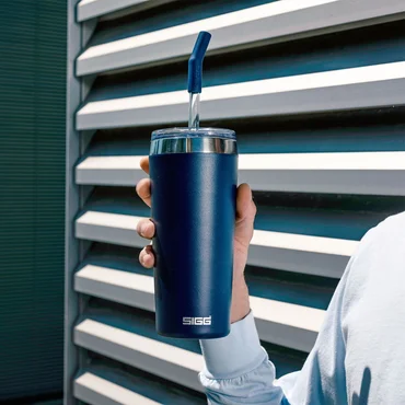 Sigg Nerezový termohrnek Helia Night Ink, 0,6 l