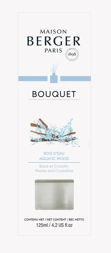 Maison Berger Paris Aroma Difuzér Cube, Vůně moře a dřeva 125 ml