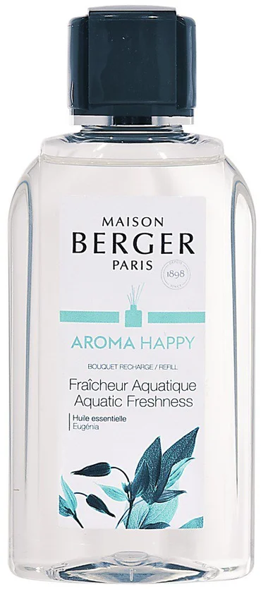 Maison Berger Paris Náplň do Difuzéru Aroma Happy – Svěžest vody, 200 ml