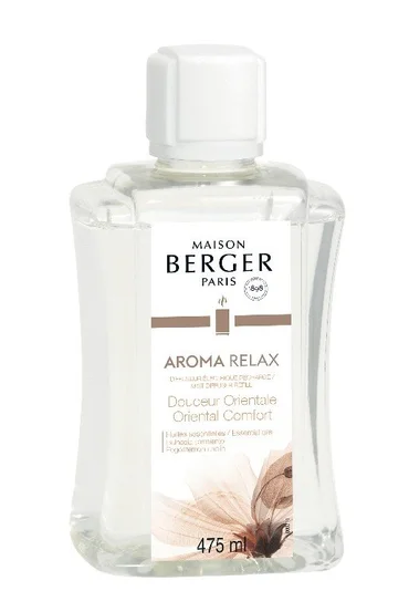 Maison Berger Paris Náplň do elektrického Difuzéru Aroma Relax – Sladký orient, 475 ml