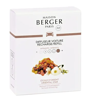 Maison Berger Paris Keramická náplň vůně do auta Kouzlo Orientu, 2 ks
