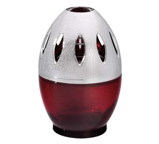 Katalytická lampa Egg, červená