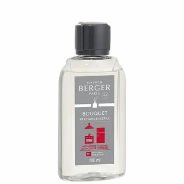 Maison Berger Paris Náplň do Difuzéru Proti zápachu z kuchyně – Svěží květinová vůně, 200 ml