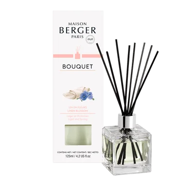 Maison Berger Paris Aroma Difuzér Cube, Lněný květ 125 ml