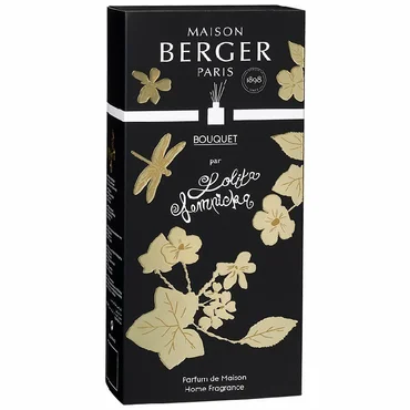 Maison Berger Paris Aroma Difuzér Jewelry s náplní Lolita Lempicka 115 ml, černý