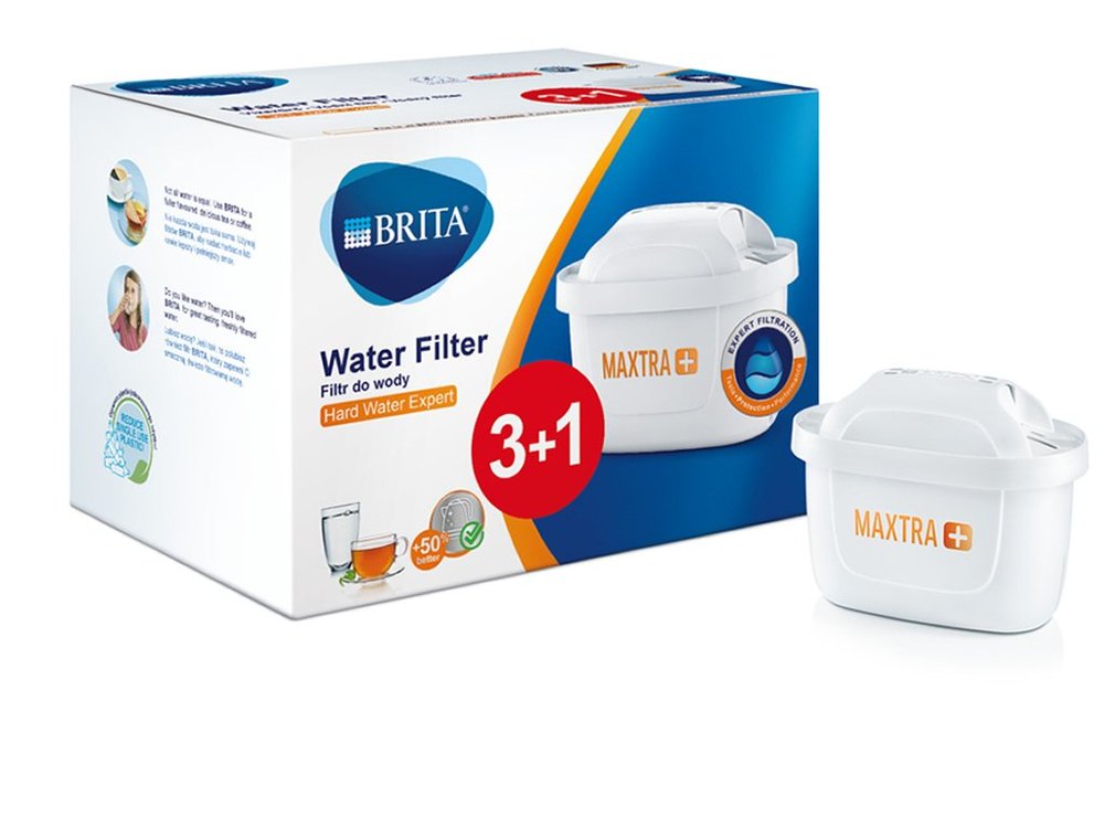 Vodní filtry Maxtra+ Hard Water Expert 3+1 ks