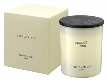 Cereria Mollá Vonná svíčka  French Linen, 230 g