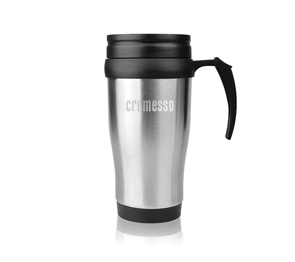 Nerezový cestovní termohrnek, 0,4 l 