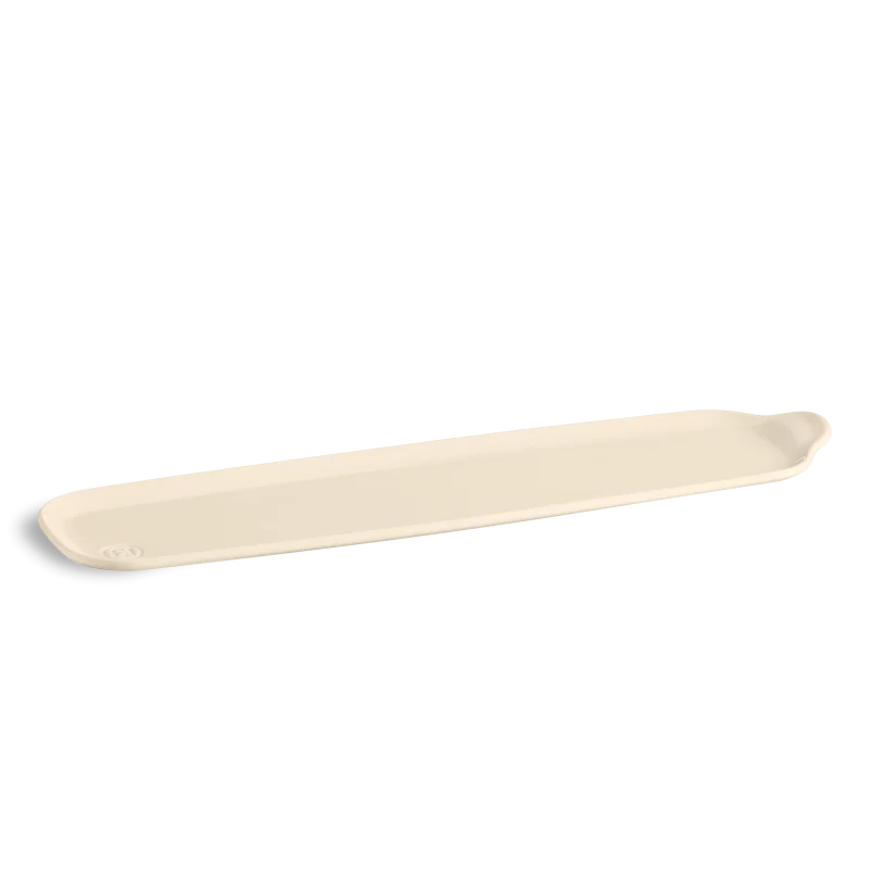 Keramický servírovací tác Aperitivo, 42 x 11 cm, slonová kost
