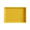 Obdélníková koláčová forma, 24 x 34 cm, žlutá Provence