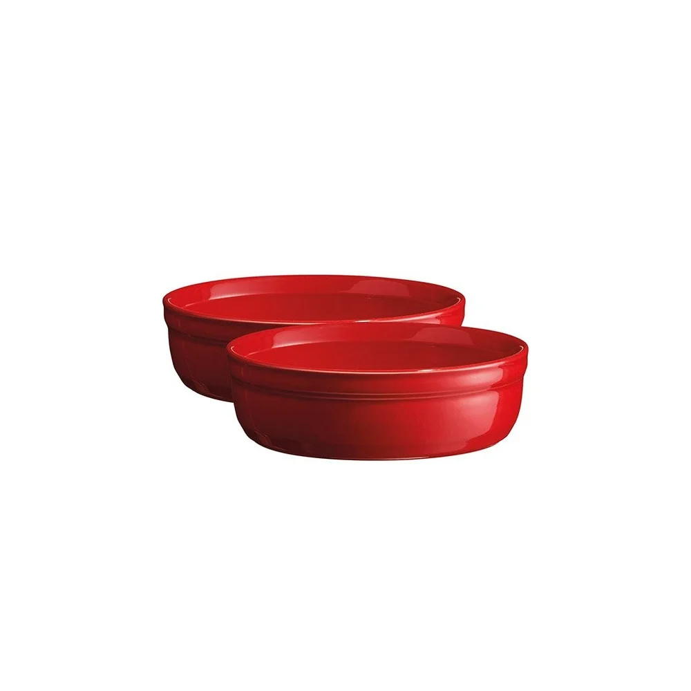 Miska créme brulée, Ø 12 cm, 2 ks, granátová