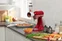 Kuchyňský robot Artisan KSM125 + set na krouhání zeleniny, královská červená