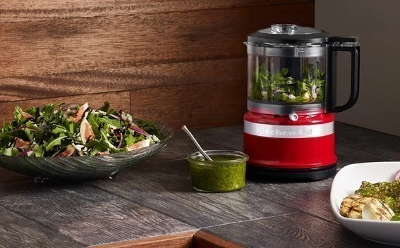 Mini Food Processor 5KFC3516, mandlová, 830 ml
