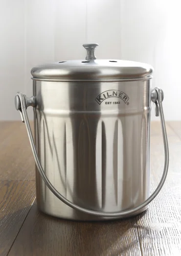 Kilner Kuchyňská nádoba na bioodpad 2 l - nerezová ocel