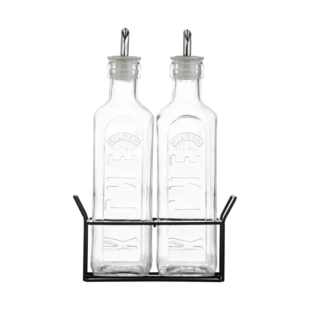 Skleněný set na olej a ocet, 0,6 l
