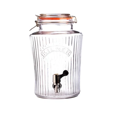 Kilner Skleněný soudek s kohoutkem, 5 l