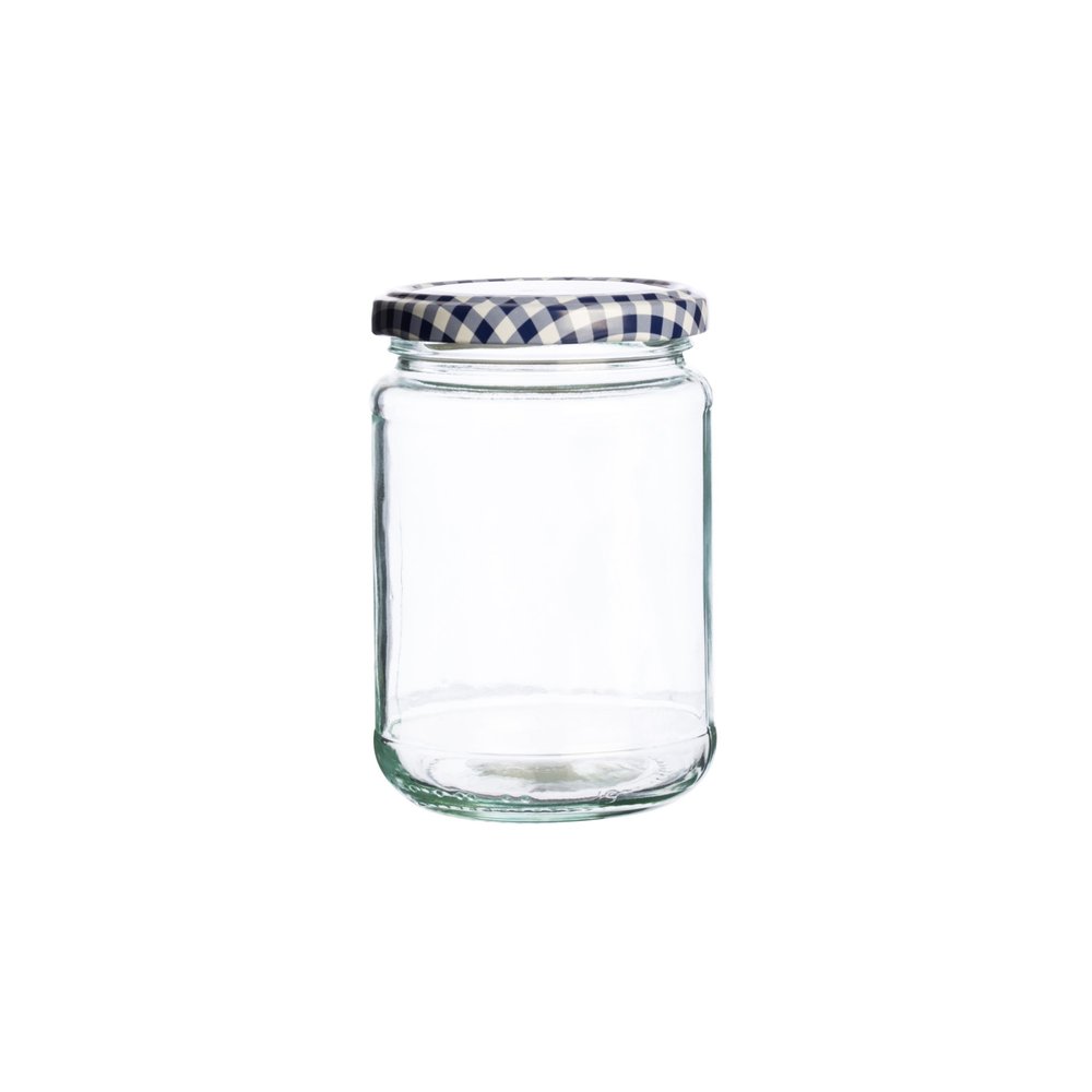 Kulatá zavařovací sklenice se šroubováním, 370 ml