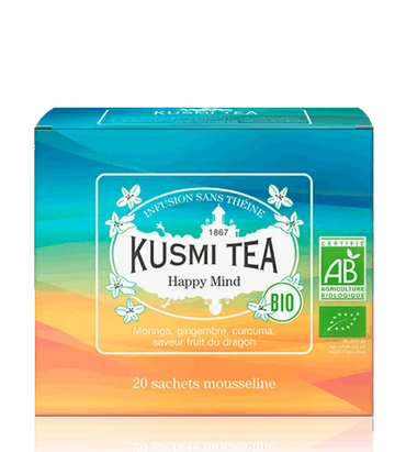 Kusmi Tea Bylinný čaj Happy Mind Bio