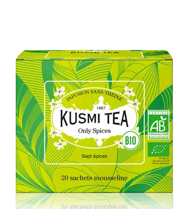 Kusmi Tea Bylinný čaj Only Spices Bio