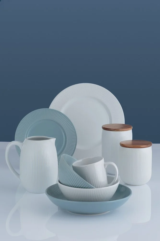 Talíř na těstoviny Linear Collection, bílý, Ø 23 cm