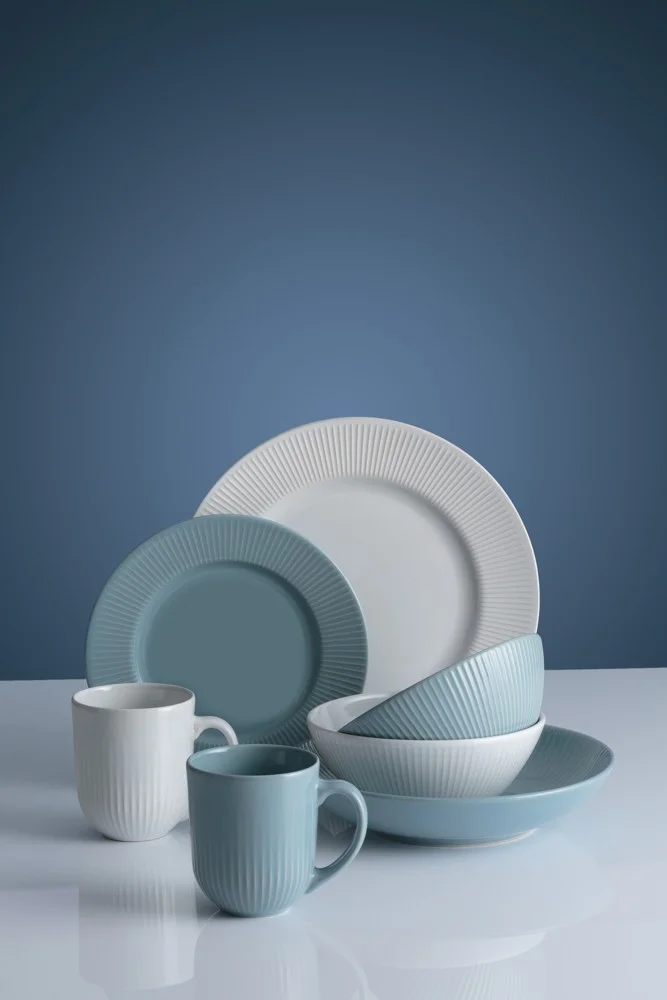 Talíř na těstoviny Linear Collection, bílý, Ø 23 cm
