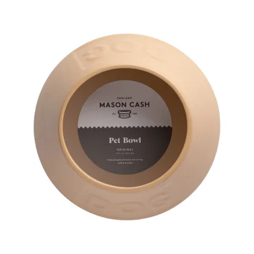 Mason Cash Miska pro psy Original Non Tip, nápis Dog, 1,6 l, béžová