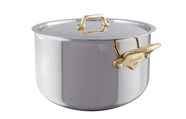 Mauviel M´Cook b kastrol s nerezovou poklicí, 24 cm