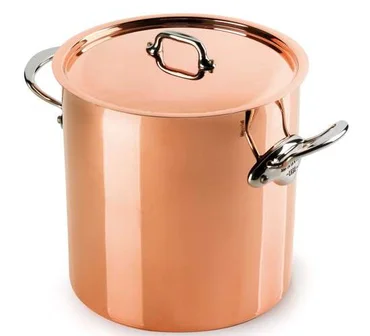 Mauviel M´150s hrnec na polévku s poklicí, 24 cm / 9,2 l