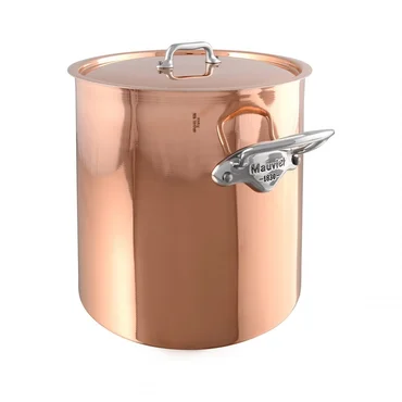 Mauviel M´150s hrnec na polévku s poklicí, 24 cm / 9,2 l