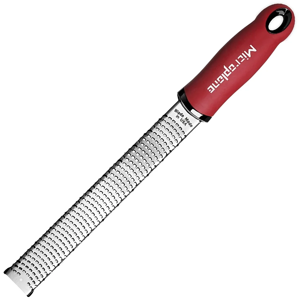 Nerezové struhadlo Premium Classic Zester, červená