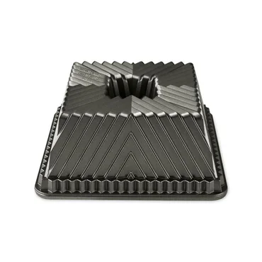 Nordic Ware Forma na bábovku Bavaria hranatá, grafitová, 2,4 l