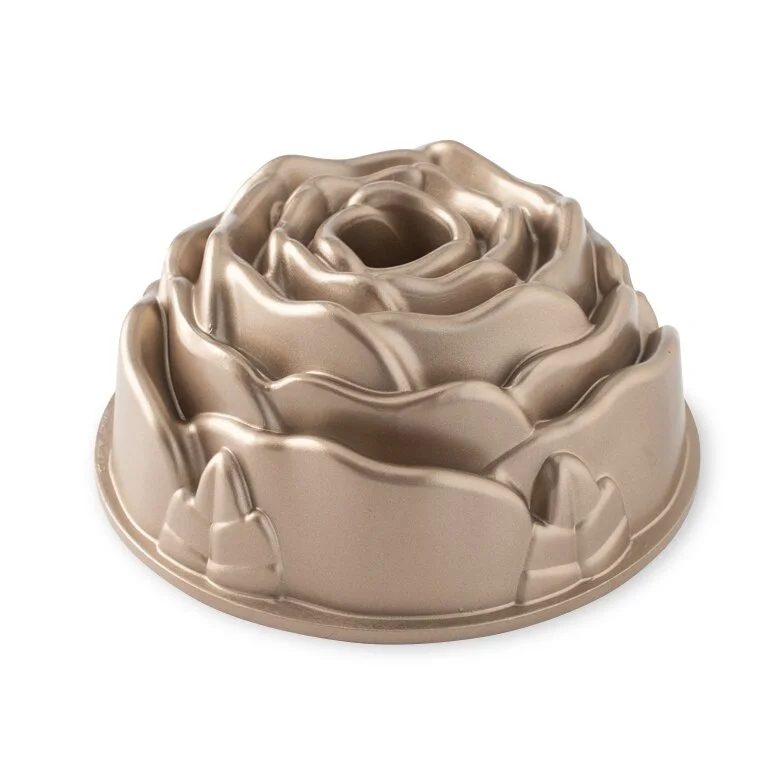 Forma na bábovku Rose, velká, karamelová, 2,3 l