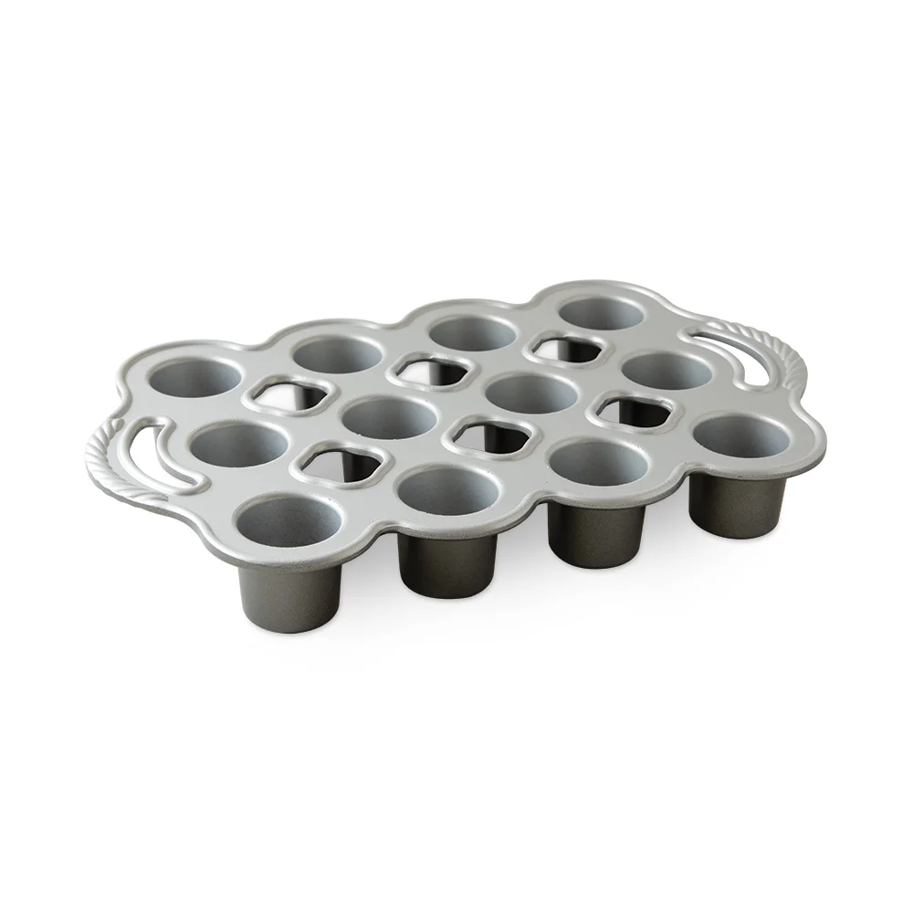 Pečicí forma Popover, plát s 12 muffiny, grafitová, 0,7 l