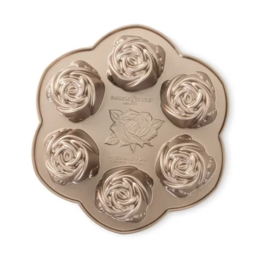 Nordic Ware Forma na 6 dortových růžiček, karamelová, 0,5l